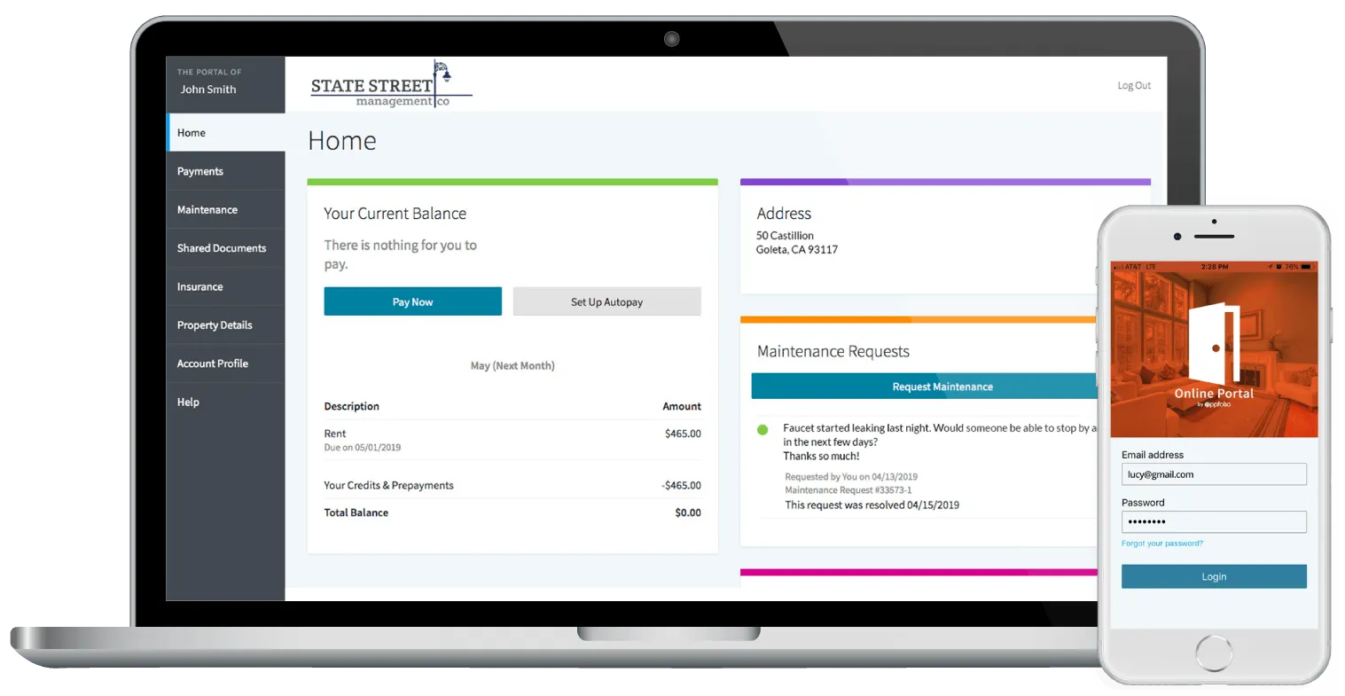 online ordering portal